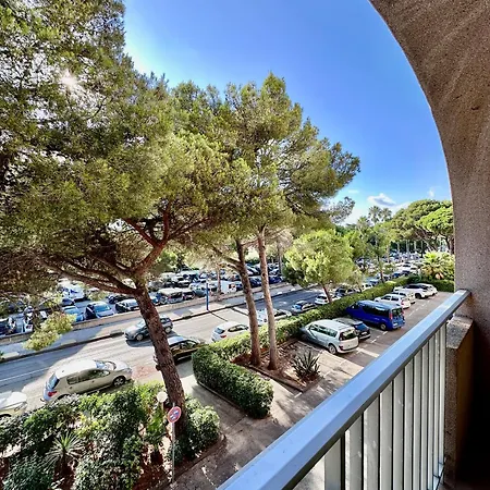 Sur Le Port De - A 2min Des Plages, Clim & Balcon 公寓 耶尔